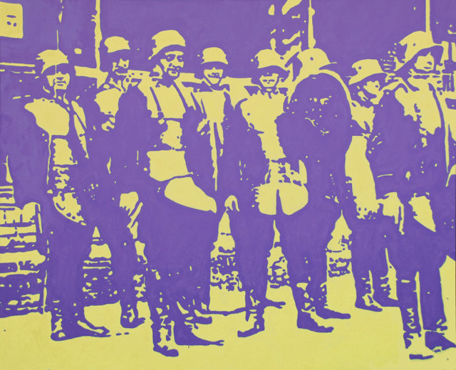 State Control <br> (acrylic on canvas, 120cm x 150cm)