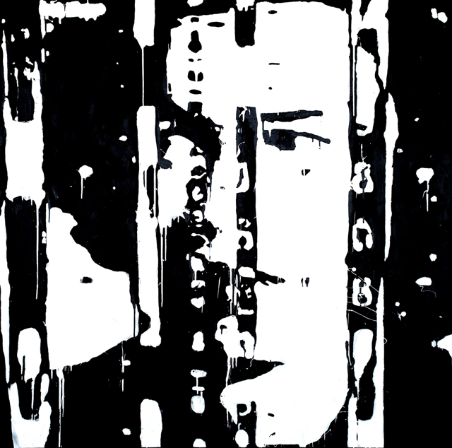 808 State <br> (acrylic, enamel <br> and oil on canvas, <br> 160cm x 160cm)