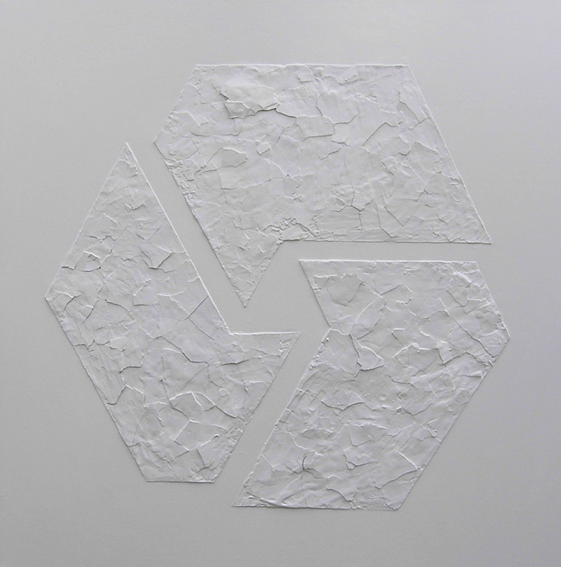 Bond<br>(enamel and cement on canvas,<br>150cm x 150cm)<br>N/A