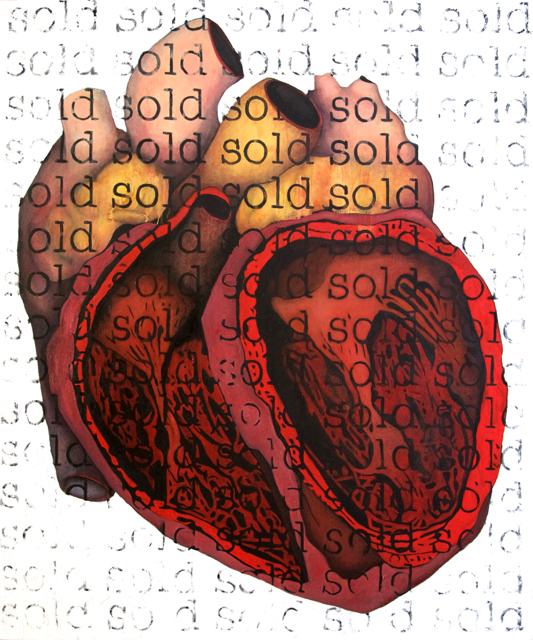 Sold Out <br> (oil on canvas, <br> 150cm x 120cm)