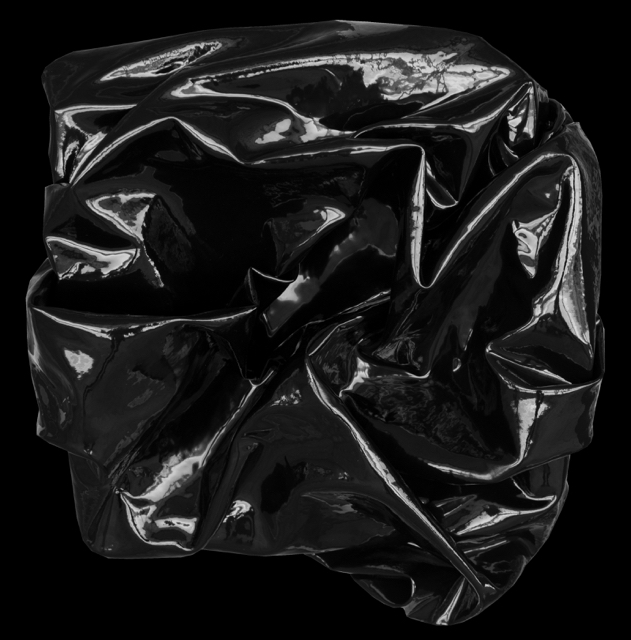 Slick <br>(enamel on canvas, <br> 30cm x 30cm) <br> Private Collection
